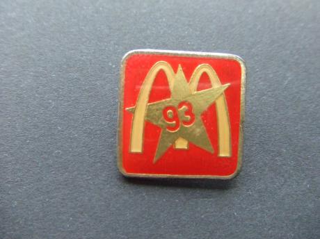 McDonald's Gouden ster 1993